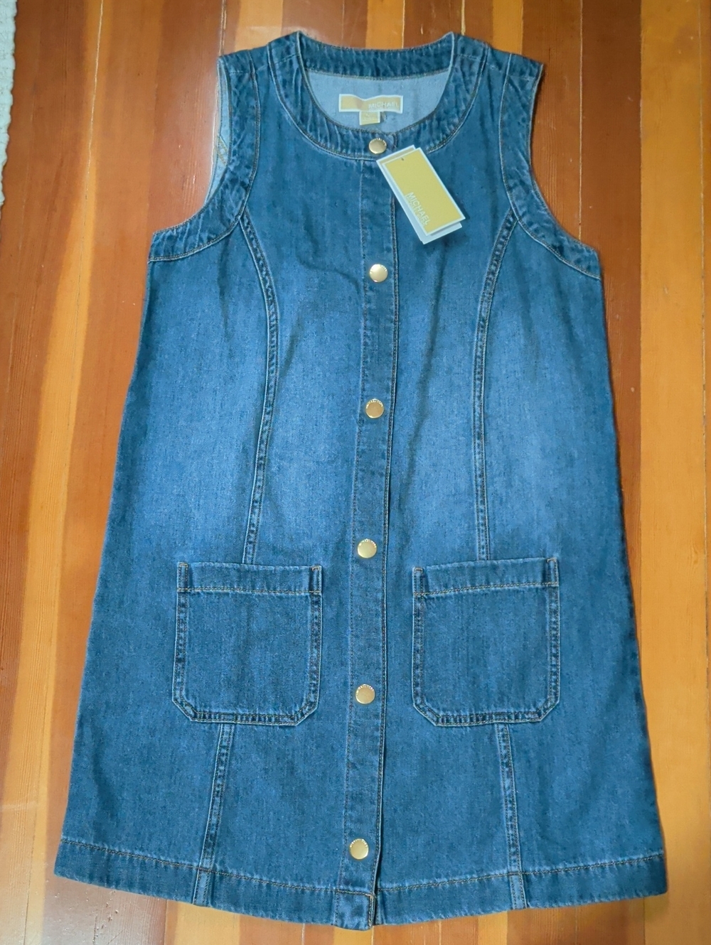 Michael Kors Denim Vest Women's S